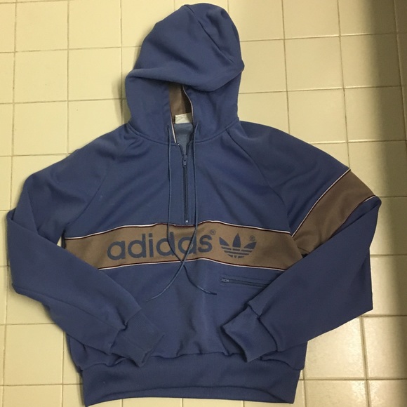 80s adidas hoodie